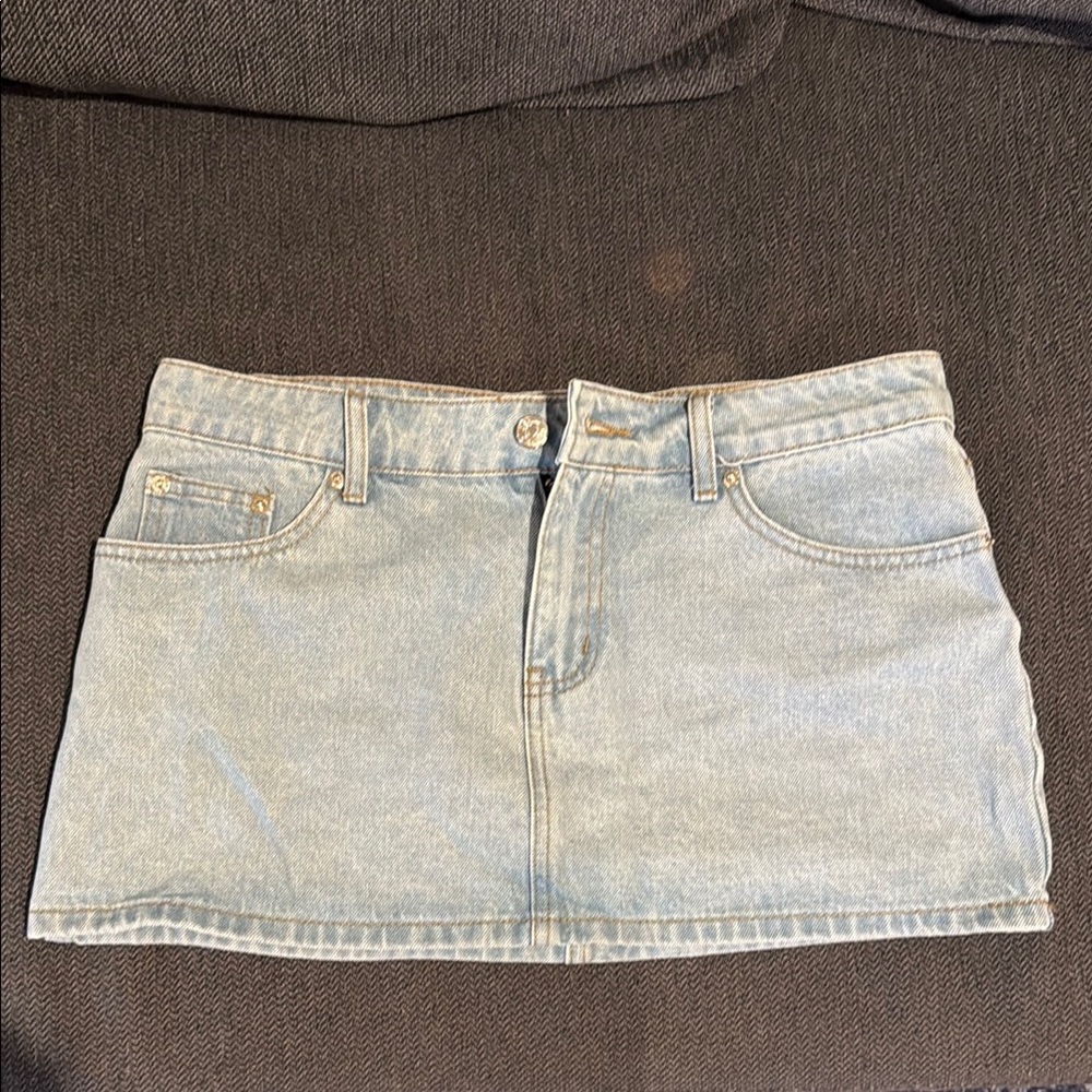 Classic Denim Mini Skirt